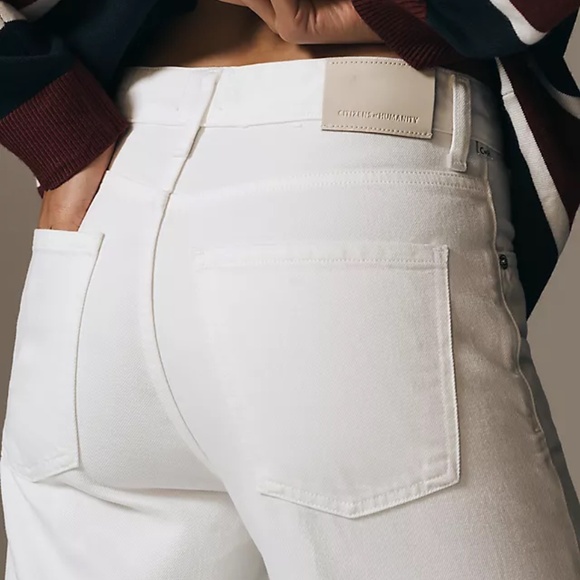 NWT Citizens of Humanity Annina Trouser High-Rise Wide-Leg Jeans - size 26 - Picture 2 of 6